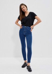 Džinsai aukštu liemeniu